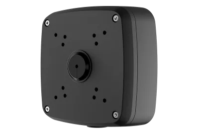 Boîte de jonction carrée extérieure pour caméras à base 4 vis (métal)