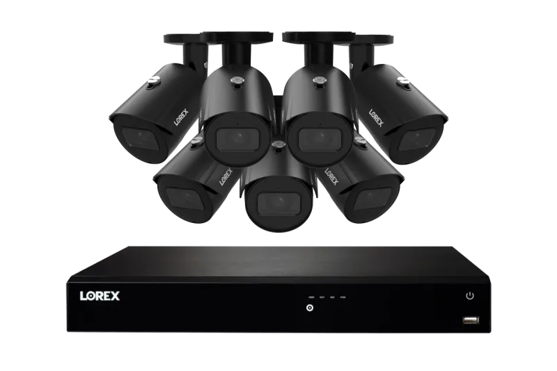 Lorex Fusion Series NVR with Seven IP Bullet Cameras - 4K 16-Channel 4TB Wired System - Amazon