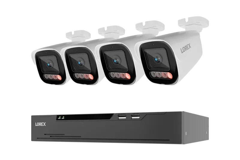 Lorex Connect X Series 4K 8-Channel Wired NVR System with X5 Bullet Security Cameras - 2TB