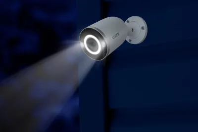 Lorex Fusion 4K 16-kamerakapabelt (8 trådbundna och 8 Wi-Fi) 2TB trådbundet NVR-system med 3 bullet-kameror med Smart Security Lighting - Amazon