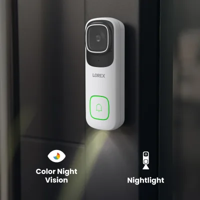 Lorex 4K langallinen videovideokello Wi-Fi Chimeboxilla