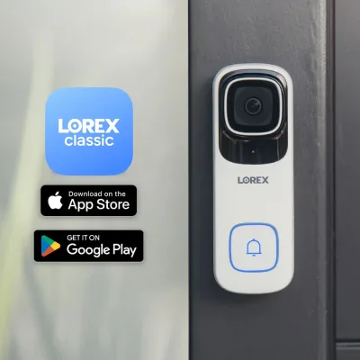 Lorex 4K Wi-Fi -ovikello (johdollinen, 32 Gt)