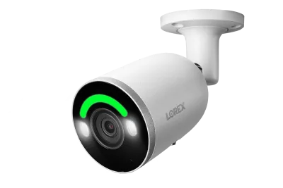 Lorex Fusion 4K 16 Camera Capable (8 Wired + 8 Fusion Wi-Fi) 2TB Wired NVR System with IP Bullet Cameras Featuring Smart Security Lighting