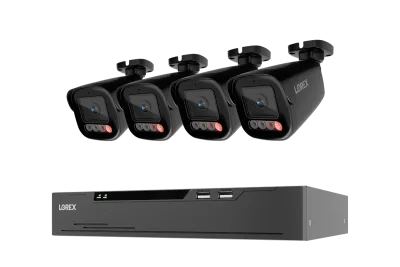 Lorex Connect X Series 4K 8-Channel Wired NVR System with X5 Bullet Security Cameras - 2TB