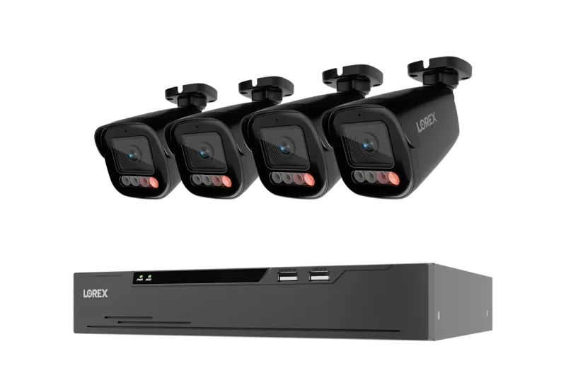 Lorex Connect X Series 4K 8-Channel Wired NVR System with X5 Bullet Security Cameras - 2TB