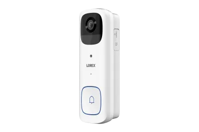 Lorex 2K Wi-Fi Video Doorbell (Battery-Operated, 32GB, Open Box)
