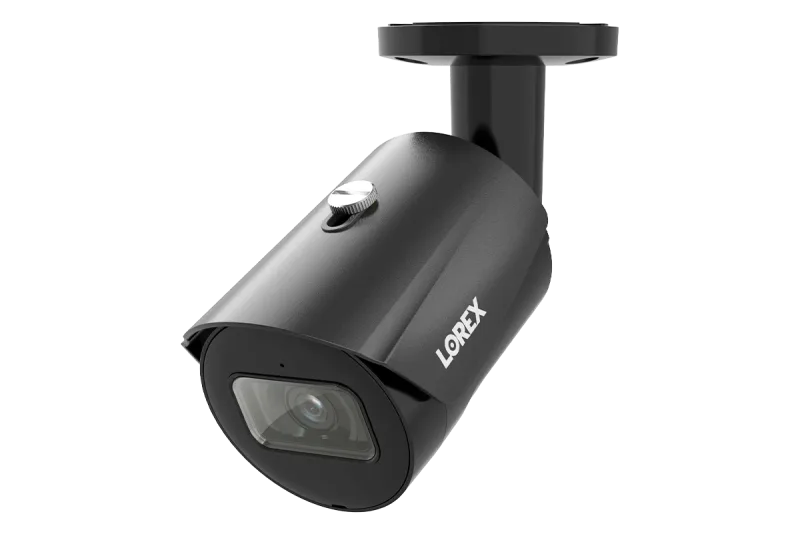 Caméra de sécurité filaire IP bullet Lorex A14 4K avec audio d'écoute et détection de mouvement intelligente