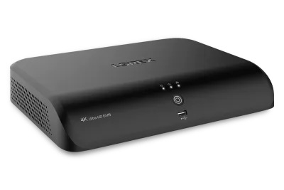 Système DVR filaire Lorex Fusion 4K 12 canaux (8 filaires et 4 Wi-Fi) 2 To avec 4 caméras de dissuasion intelligentes