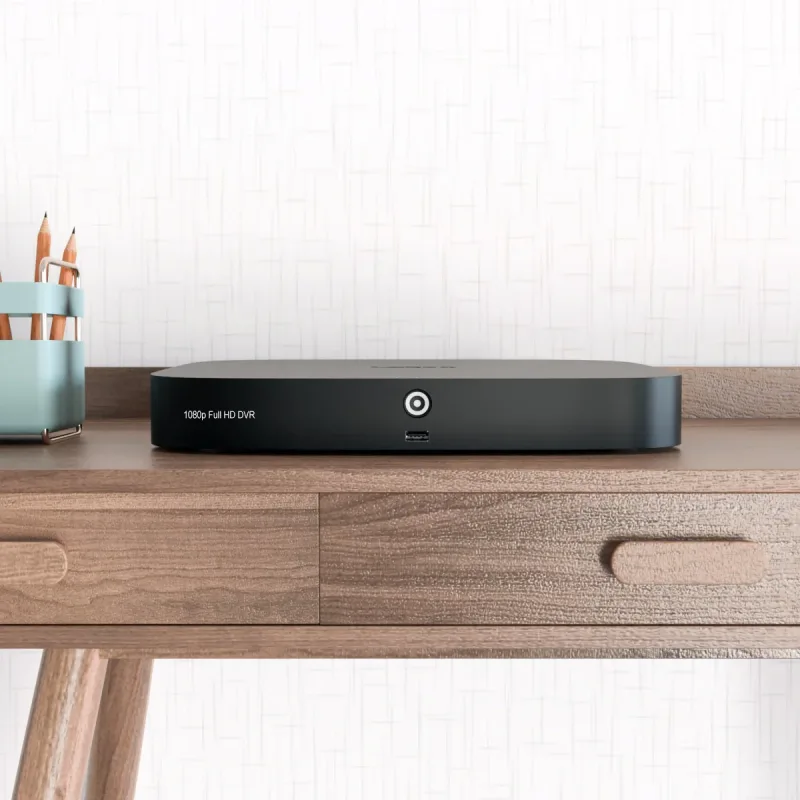 Lorex 1080p DVR-system med plads til 8 kameraer, 1TB og 8 1080p HD CVI-tårnkameraer