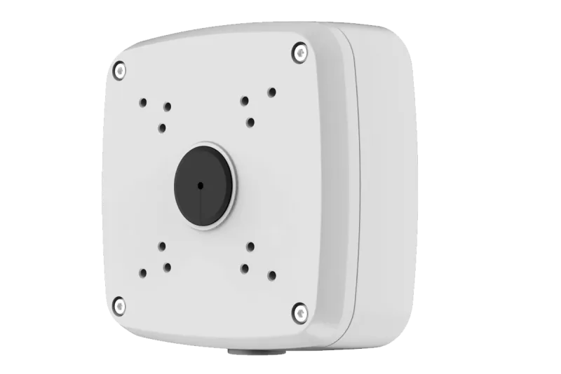 Boîte de jonction carrée extérieure pour caméras à base 4 vis (métal)