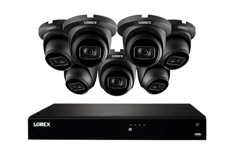 Lorex Fusion Series NVR with Seven IP Dome Cameras - 4K 16-Channel 4TB Wired System - Amazon