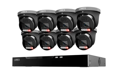 Lorex Connect X Series 4K 16-Channel Wired NVR System with X5 Turret Security Cameras - 4TB