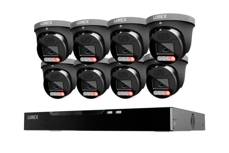 Lorex Connect X Series 4K 16-Channel Wired NVR System with X5 Turret Security Cameras - 4TB