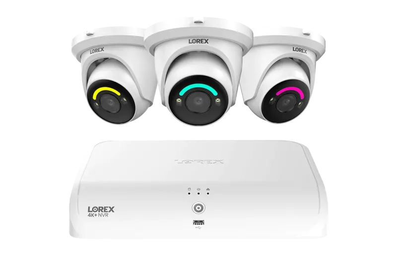 Lorex Fusion Series 4K 16 canali (8 cablati + 8 Fusion Wi-Fi) sistema cablato 2TB con telecamere dome IP cablate H12 4K (Amazon)
