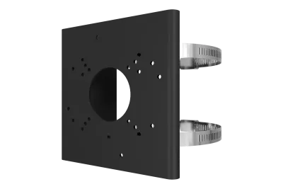 Pole Mount Bracket for Motorized Varifocal and Dual-Lens Cameras (Metal)