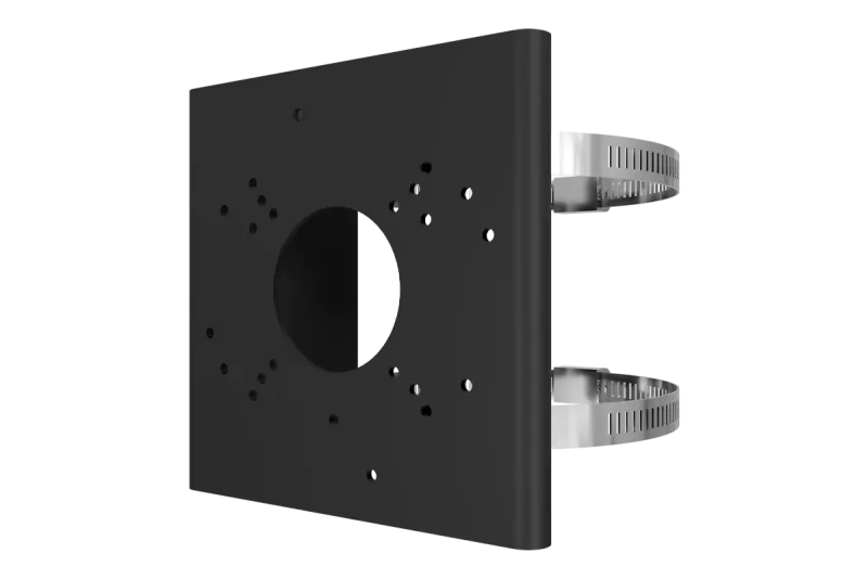 Pole Mount Bracket for Motorized Varifocal and Dual-Lens Cameras (Metal)