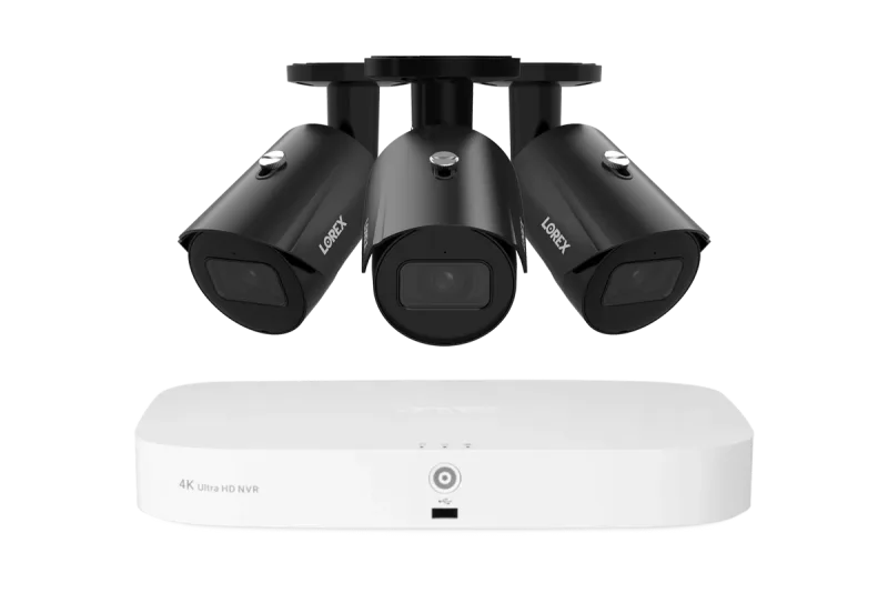 Lorex Fusion Series NVR with Three IP Bullet Cameras - 4K 16-Channel 2TB Wired System - Amazon