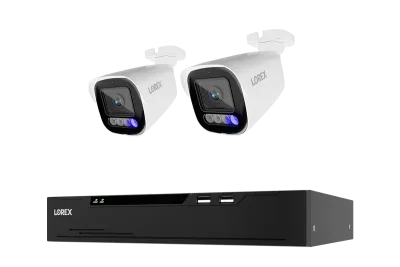 Lorex Connect X Series 4K 8-Channel Wired NVR System with X5 Bullet Security Cameras - 2TB