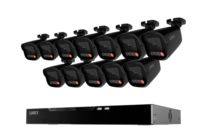 Lorex Connect X Series 4K 16-Channel Wired NVR System with X5 Bullet Security Cameras - 4TB