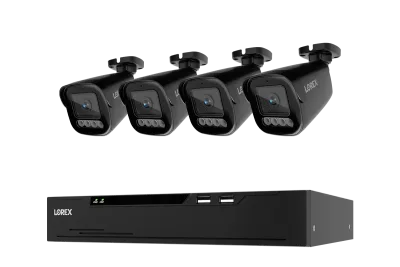 Sistema NVR cablato Lorex Connect X Series 4K a 8 canali con telecamere di sicurezza X3 Bullet - 2TB