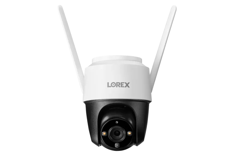 Lorex 2K 팬-틸트 실외 Wi-Fi 보안 카메라 (32GB) - Amazon
