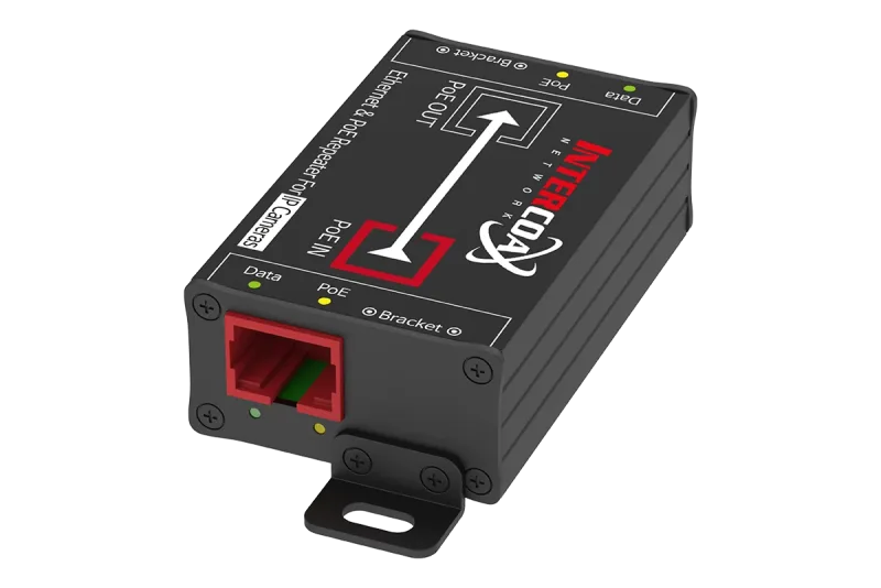 Single Port PoE+ Repeater (200m/600ft PoE Repeater)