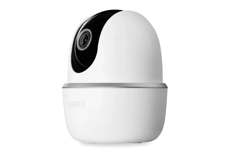 Lorex Caméra de sécurité Wi-Fi intérieure 2K à rotation et inclinaison (16 Go) - Amazon