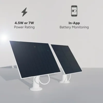 Solpanel til Lorex batteridrevne kameraer