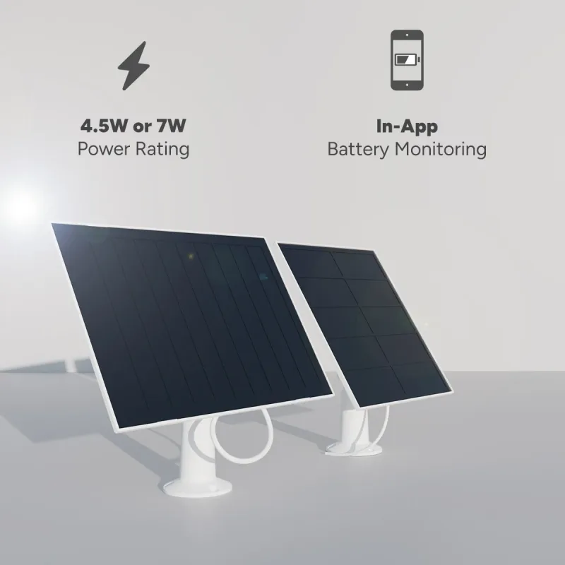 Solpanel til Lorex batteridrevne kameraer
