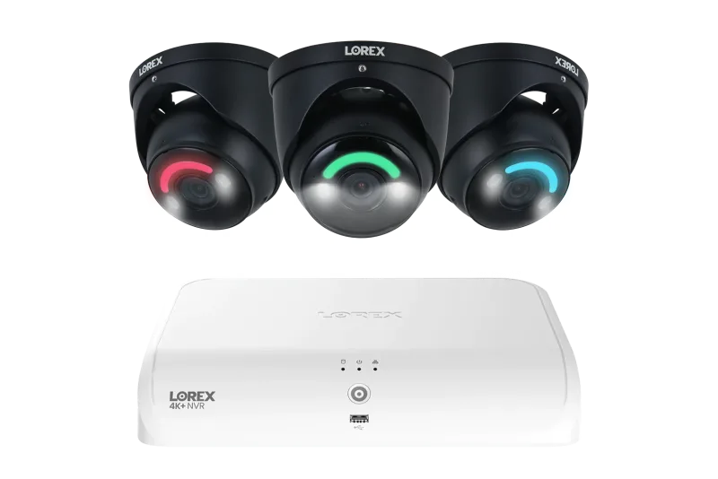 Lorex 4K 16 kameraa tukeva (8 langallista + 8 Fusion Wi-Fi) 2TB langallinen NVR-järjestelmä ja kolme H16 IP -kupukameraa - Amazon