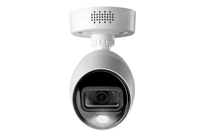 Sistema DVR com fios Lorex 4K para 20 câmaras (16 com fios e 4 Fusion Wi-Fi) 2TB com 7 câmaras de dissuasão inteligente